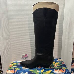 Marc Fisher LTD womens Ander Black Leather 001 Size 11 NIB